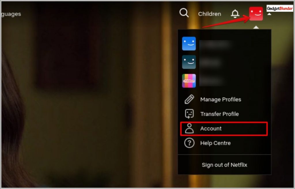 Accounts-option-on-Netflix