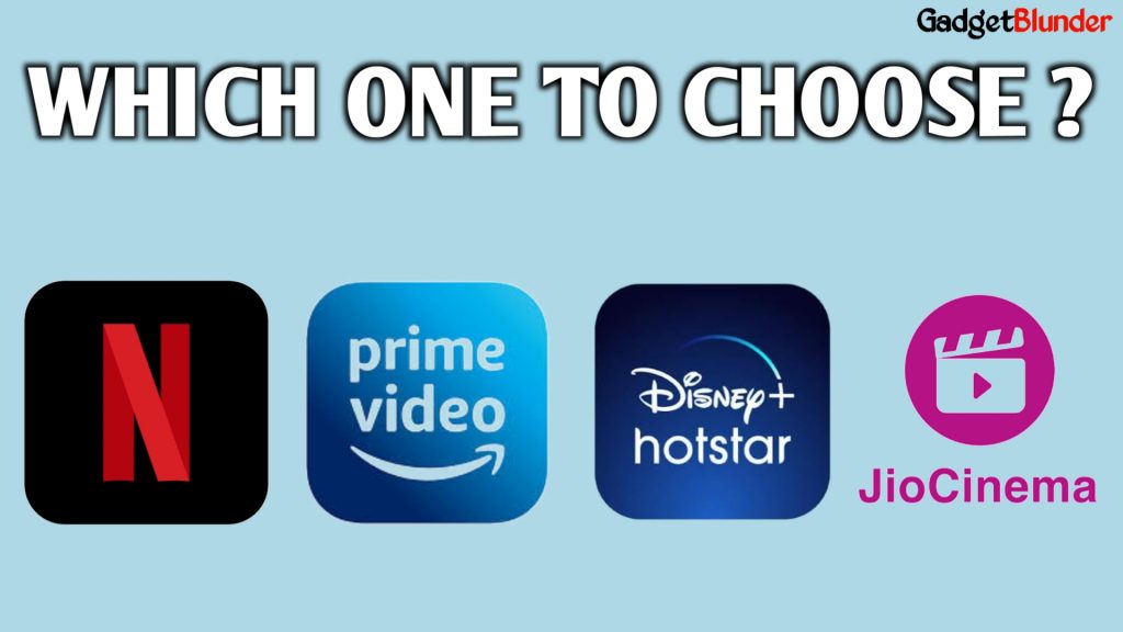 Netflix Vs Amazon Prime Video Vs Disney+ Hotstar Vs JioCinema, Which ...