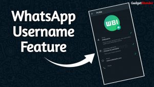 How to create WhatsApp Username