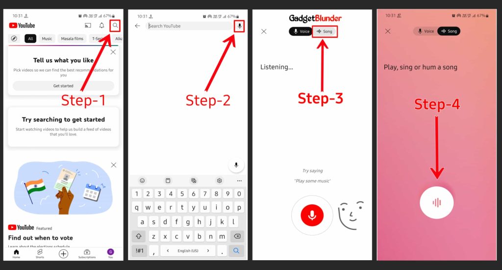 How to use ‘Hum to Search’ Feature on YouTube
